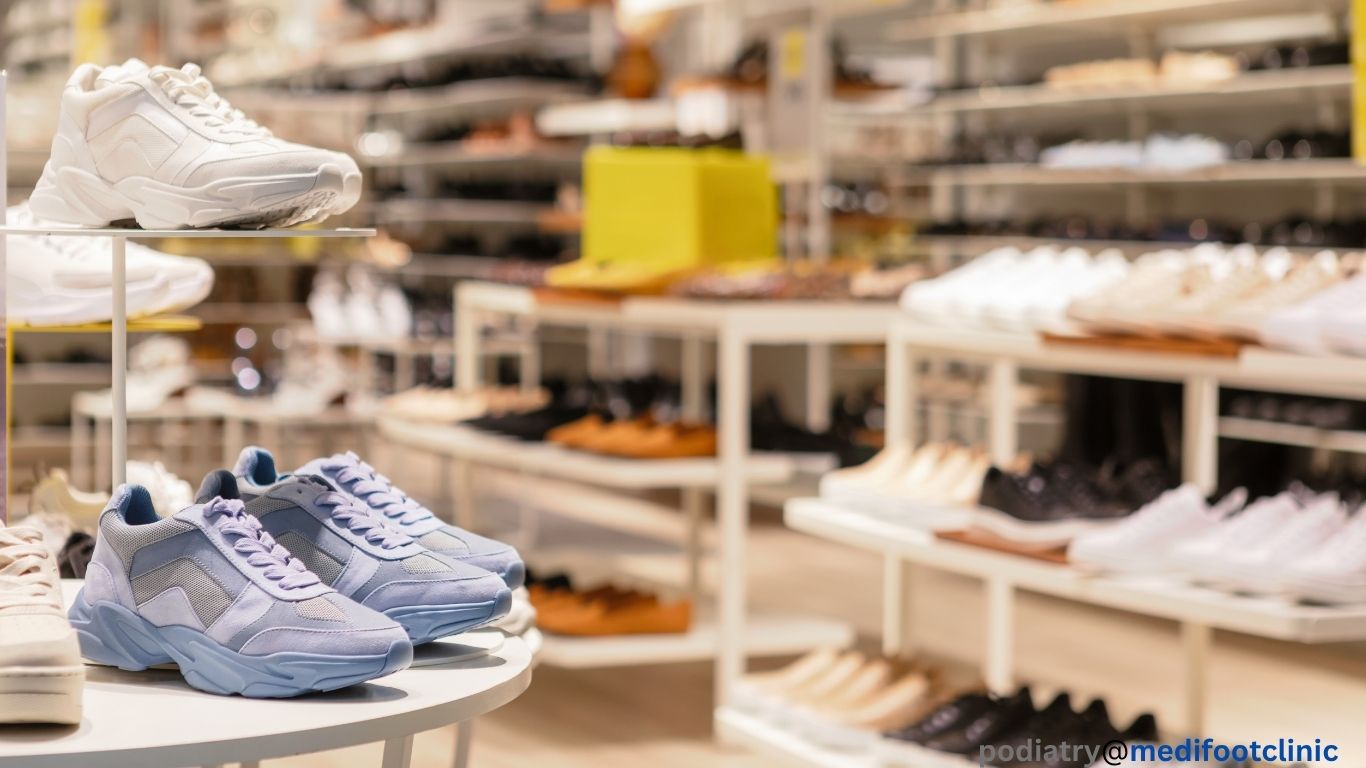 Supportive wide-fitting footwear for people with diabetes